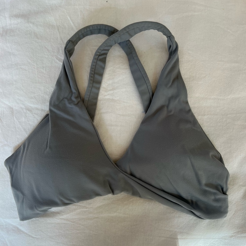 AOXJOX GREY SPORT BRA